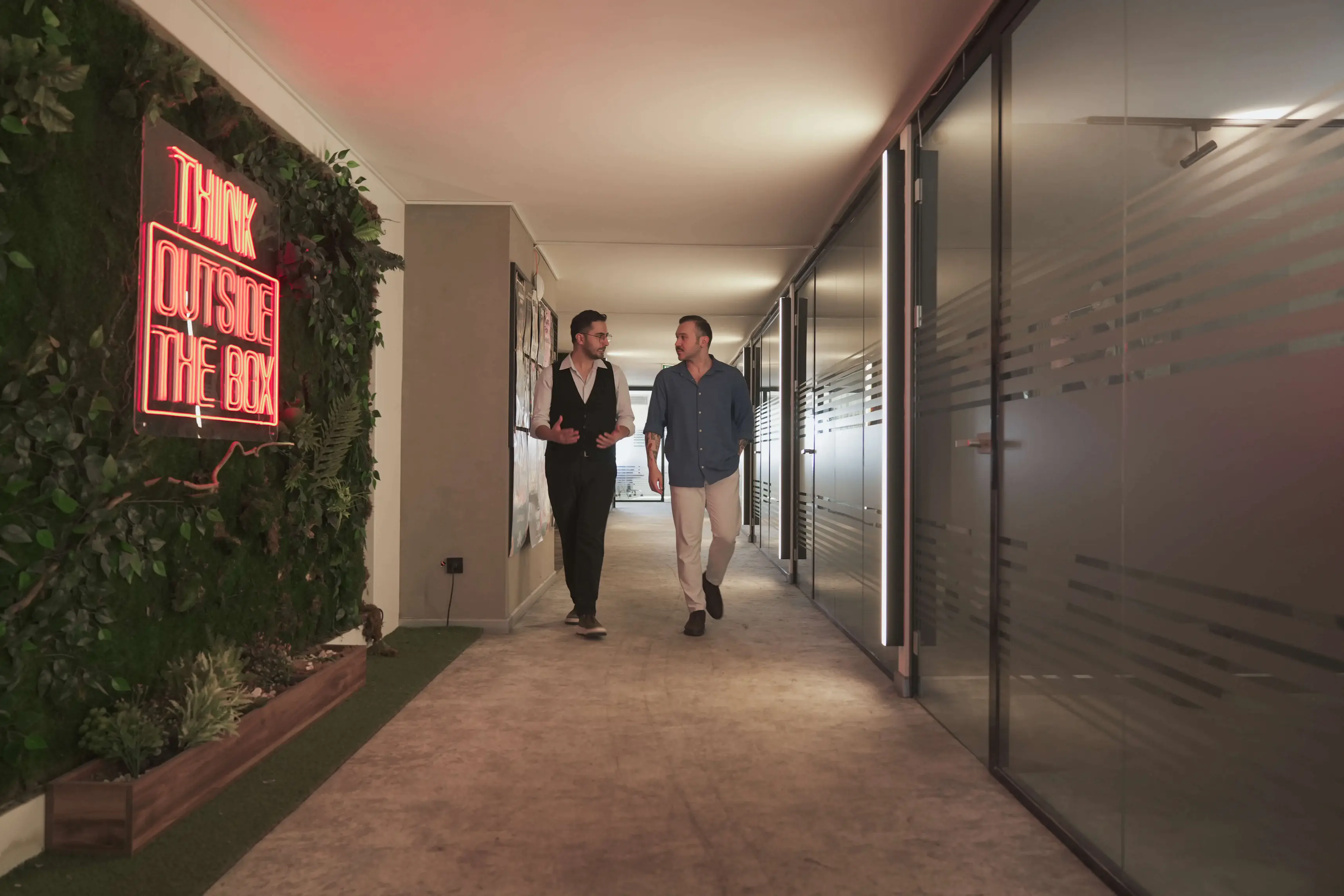 The Neon Apps office