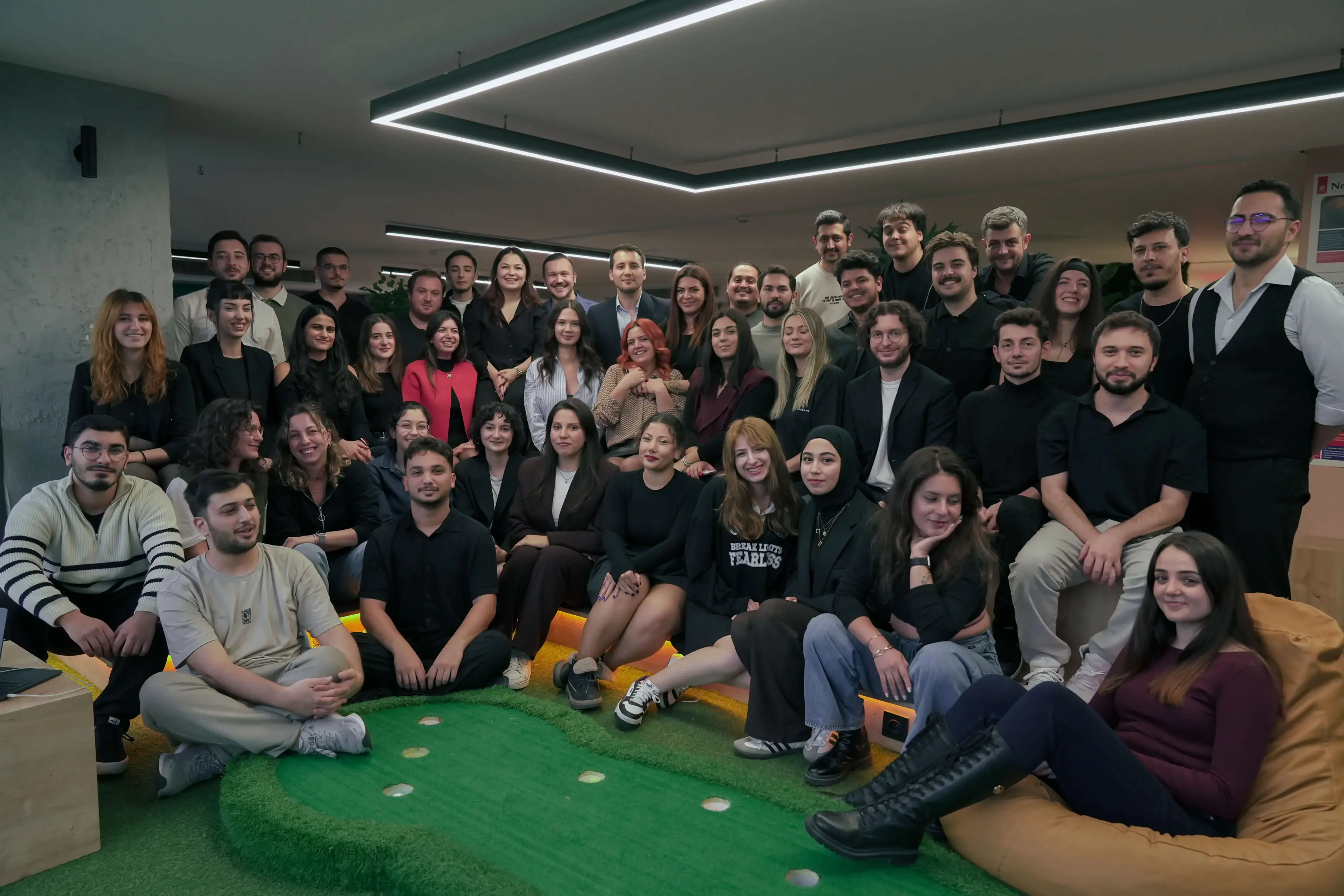 The Neon Apps team at their Istanbul office
